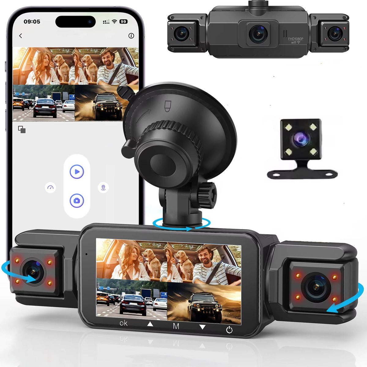 Stunning Best Wireless Dash Cam Front And Rear Photos