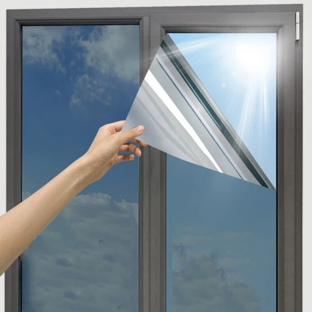 Reflective One-Way Privacy Glass Window Insulation Film – Belro