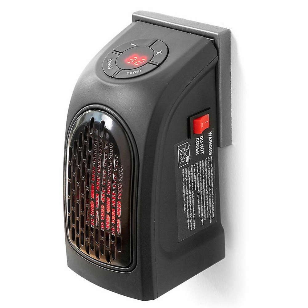 Portable Plug-In Electric Fan Heater with Thermostat – Belro