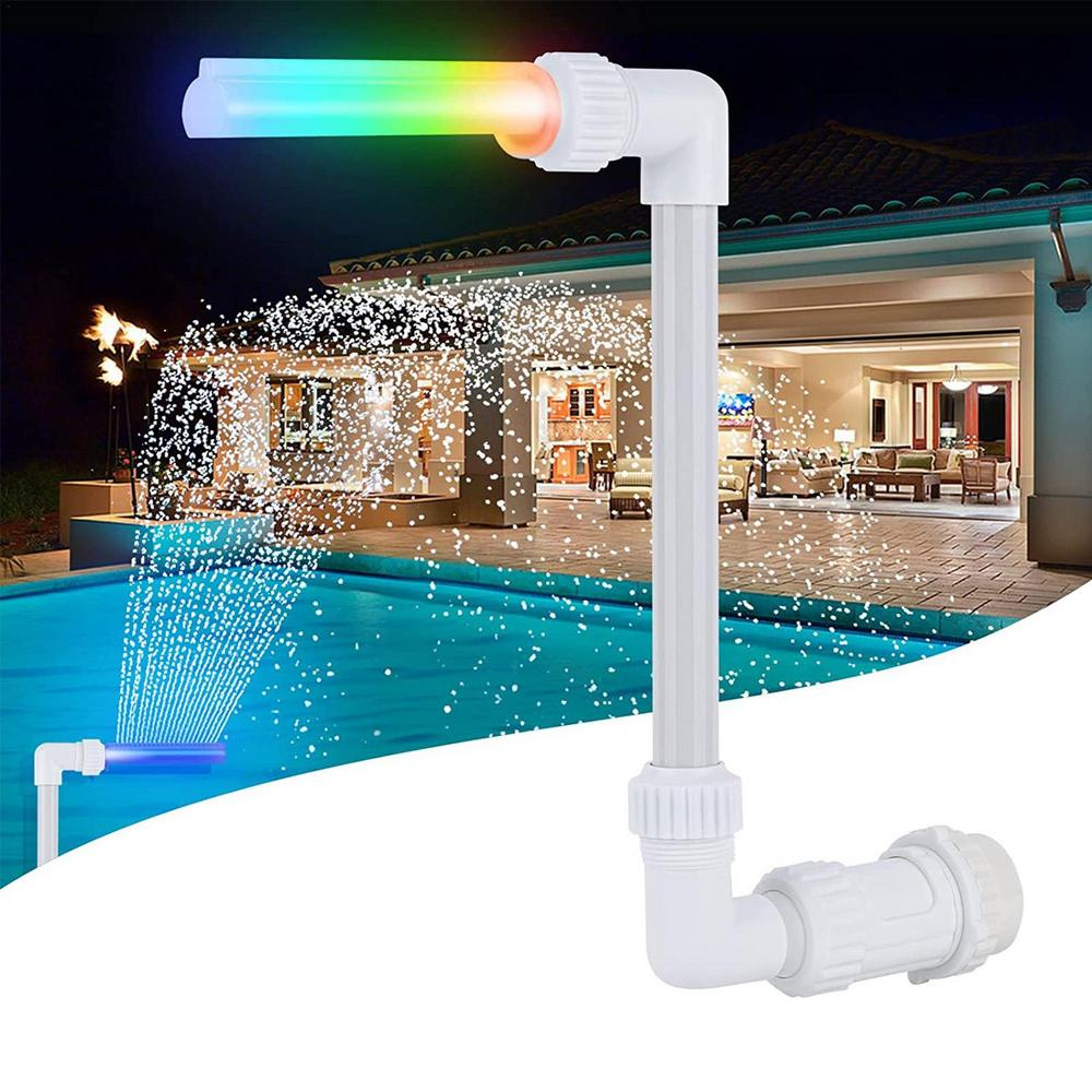 Swimming Pool Fountain Spray with Luminous Light – Belro