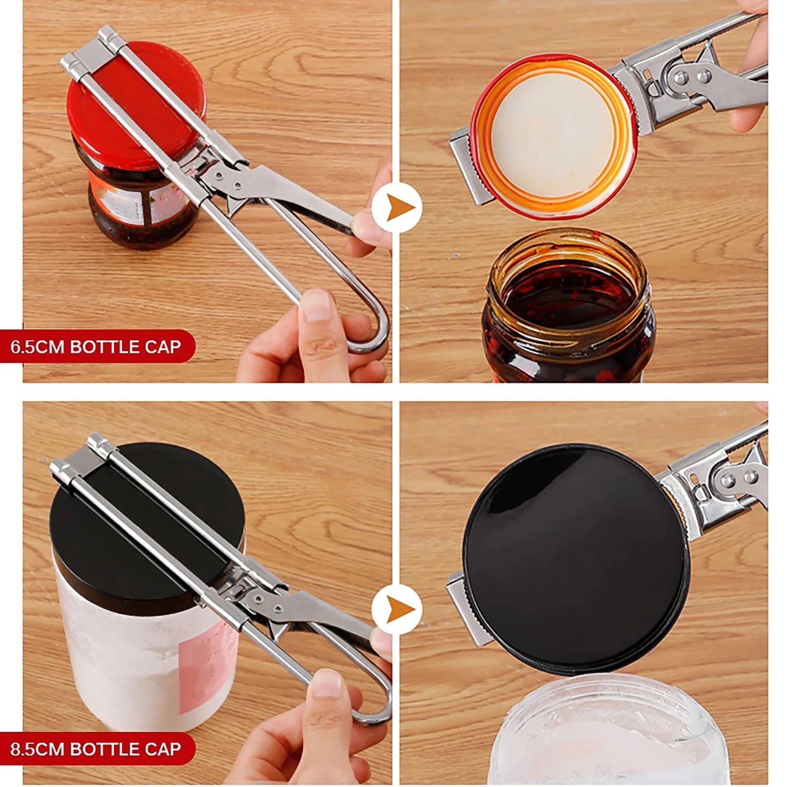 Adjustable Stainless Steel Multi Function Jar Opener – Belro