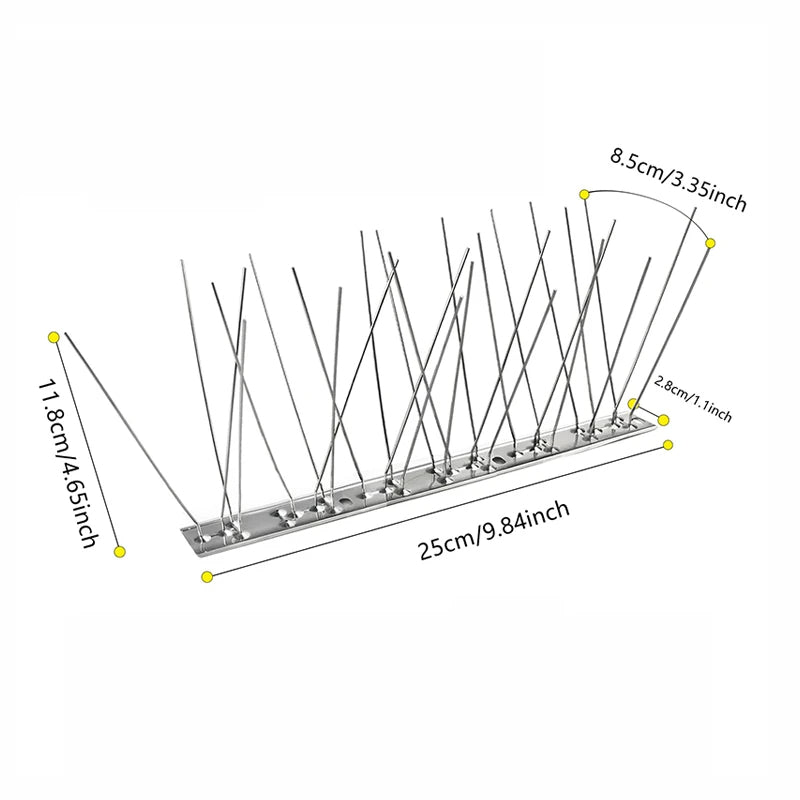 Outdoor Stainless Bird Repeller Spikes – Belro