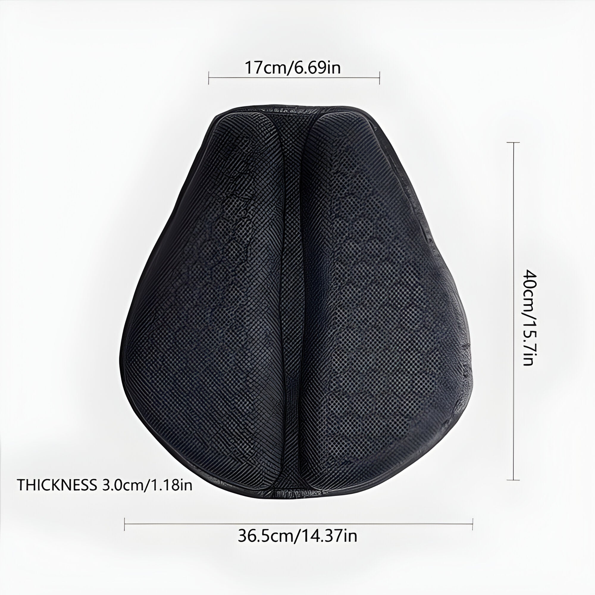 Motorcycle Riding Padding Motorcycle Gel Seat Pad for Long Distance Rides – Belro