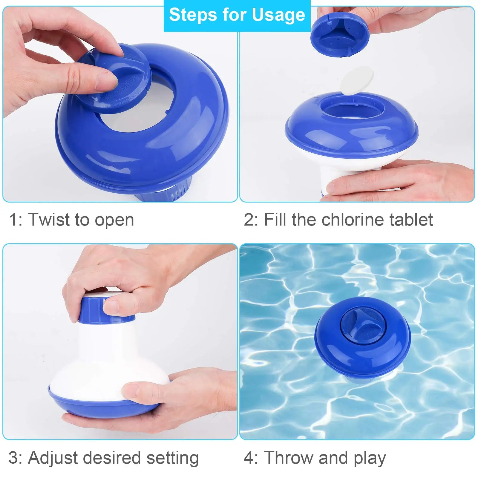 Adjustable Pool Chlorine Floater – Belro