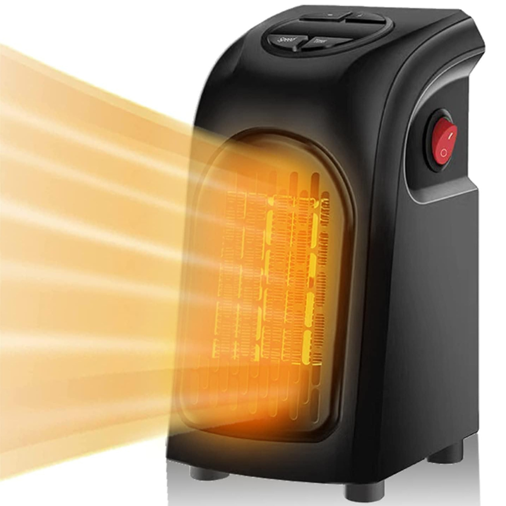 Plug In Electric Fan Portable Plug-In Electric Fan Heater with Thermostat – Belro