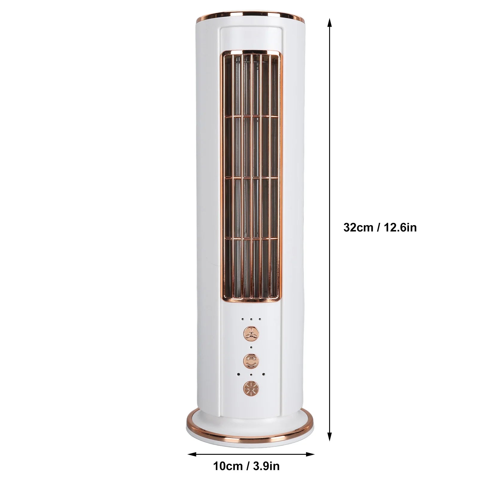 Bladeless Desktop Air Conditioner Fan with Remote Control – Belro