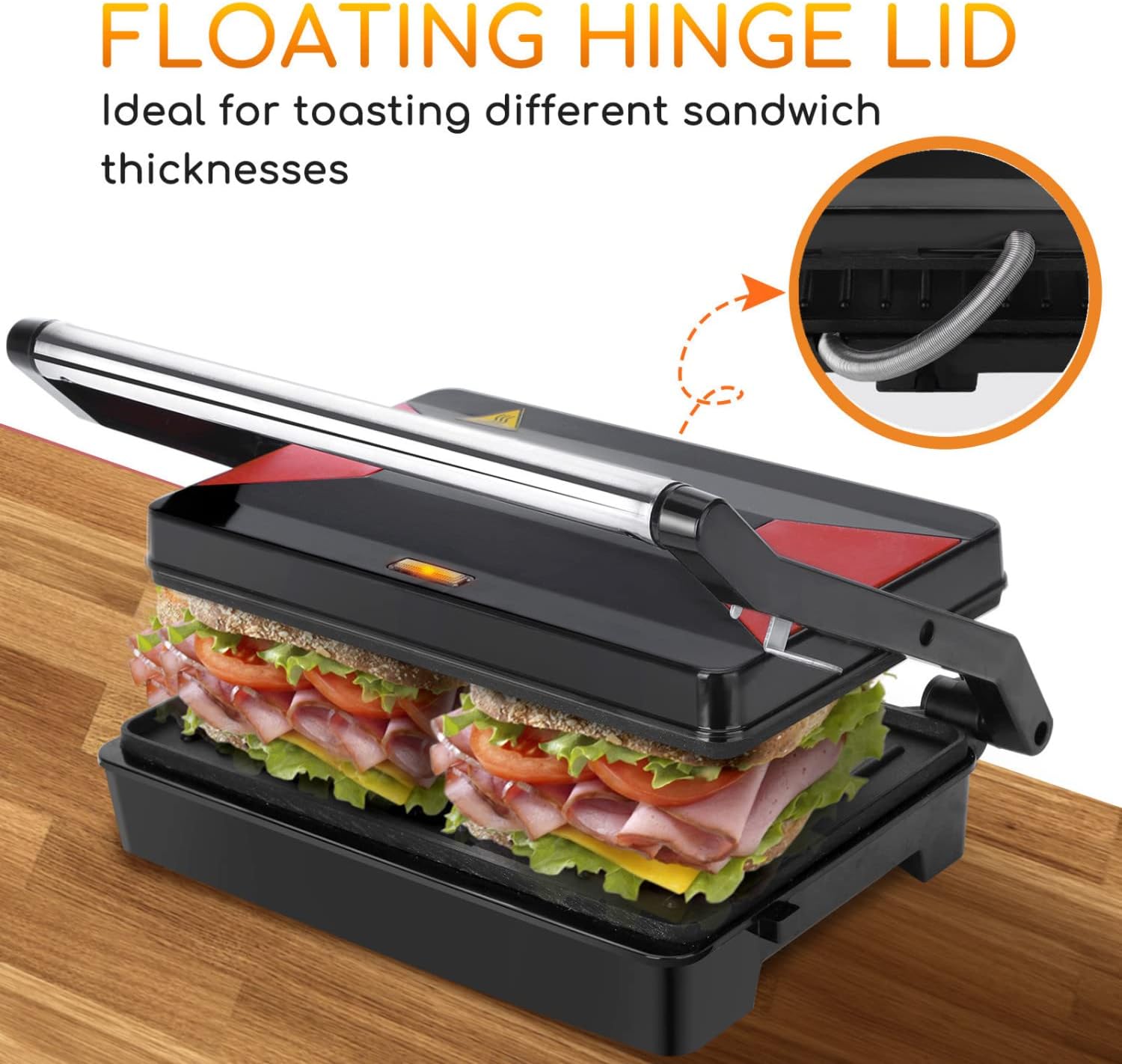 Panini Press Sandwich Maker – Belro
