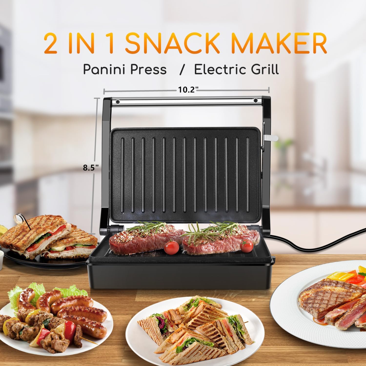 Panini Press Sandwich Maker – Belro