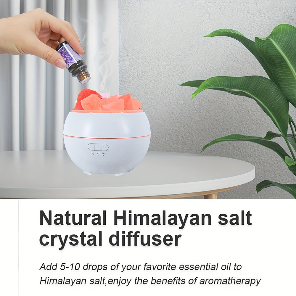 Salt Lamp Diffuser - 3-in-1 Essential Oil Diffuser – Belro