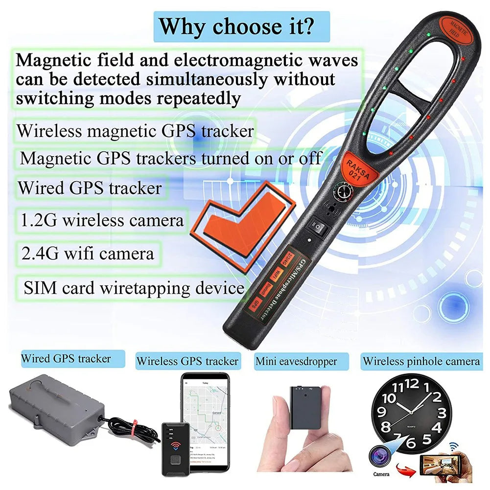 GPS tracker detector - the latest technology with free detection tube ...