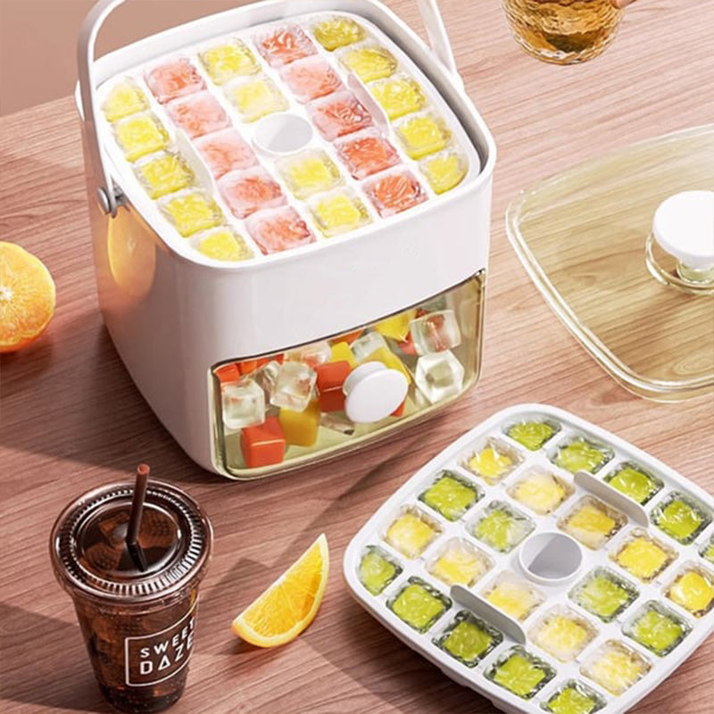 2-Stage Push In Ice Cube Tray – Belro