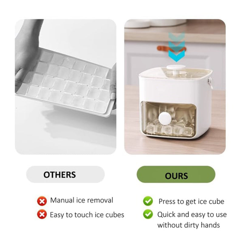 2-Stage Push In Ice Cube Tray – Belro
