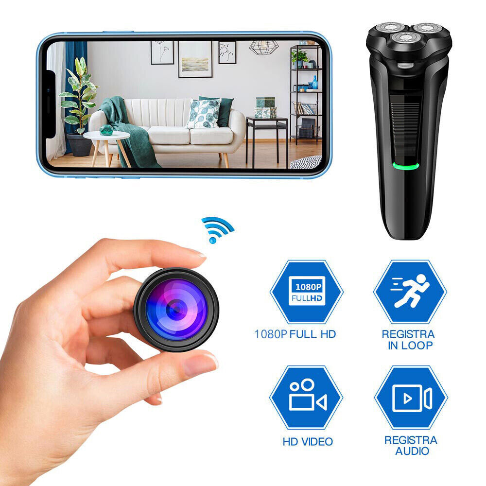 1080P HD WiFi Mini Shaver Razor Camera | WiFi Motion Detection Cam – Belro