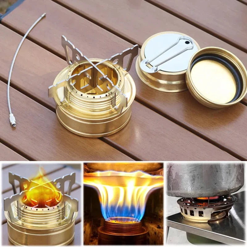 Mini Portable Alloy Camping Stove – Belro