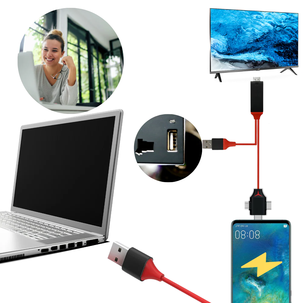 Hmdi Usb Cable HMDI Adapter Cable for Phones and Tablets – Belro