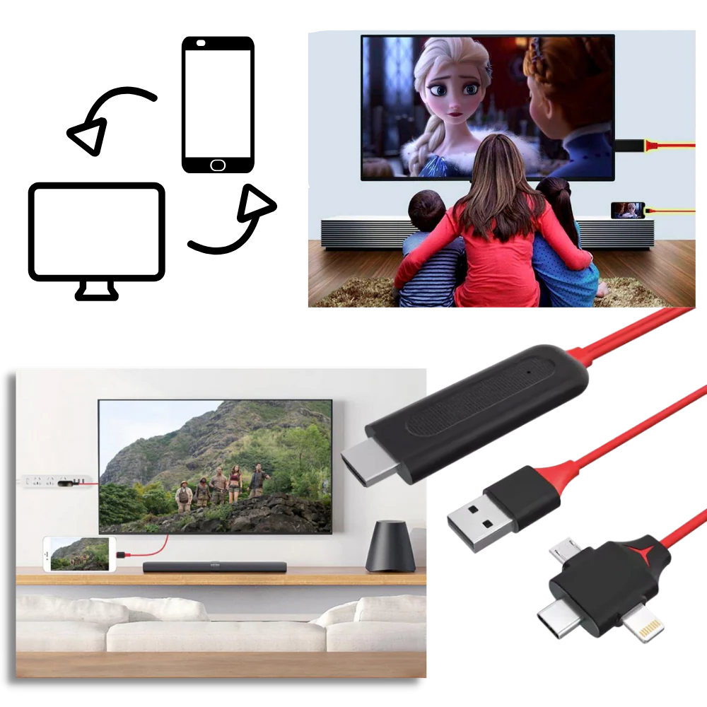 HMDI Adapter Cable for Phones and Tablets – Belro