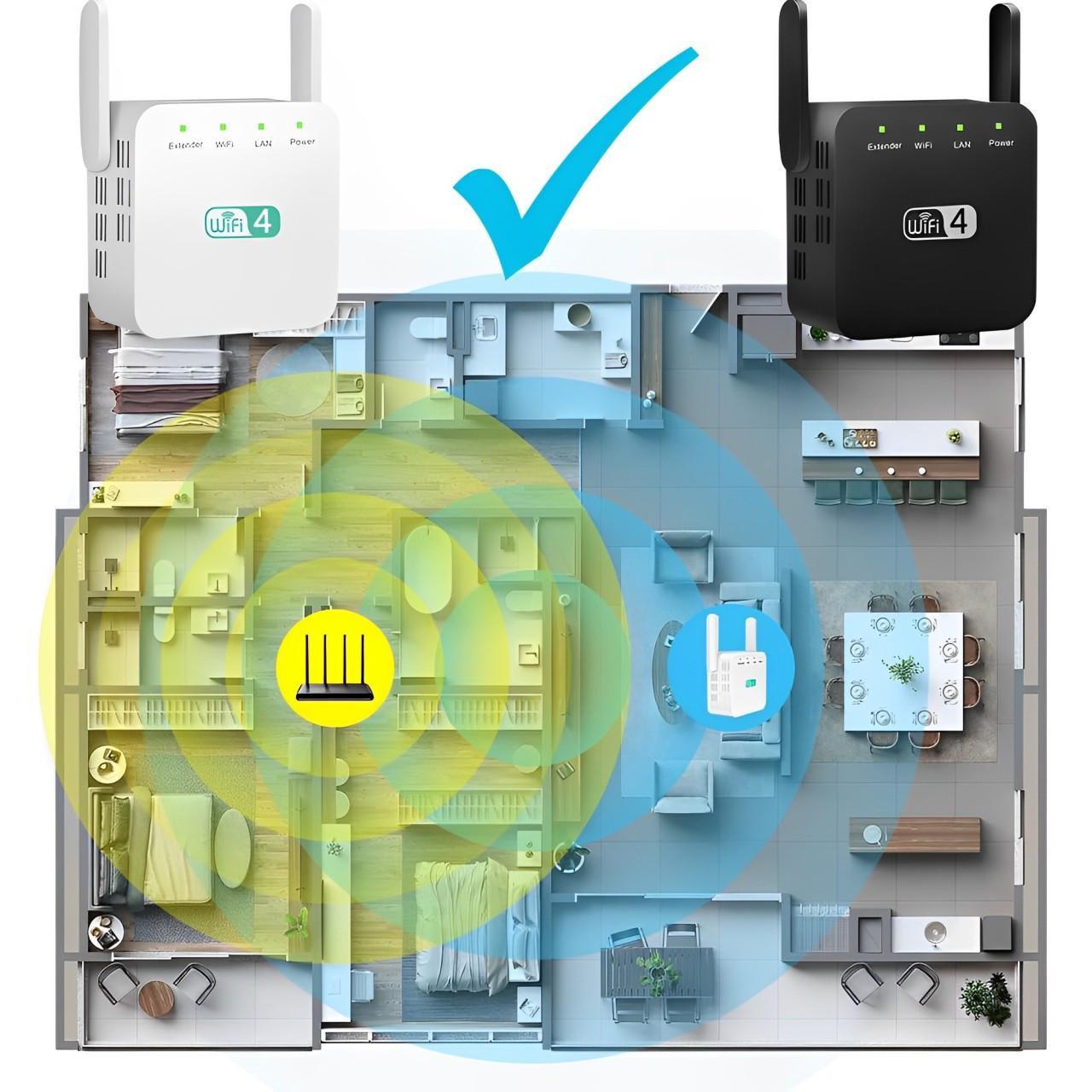 Powerful Long-Range WiFi Repeater – Belro