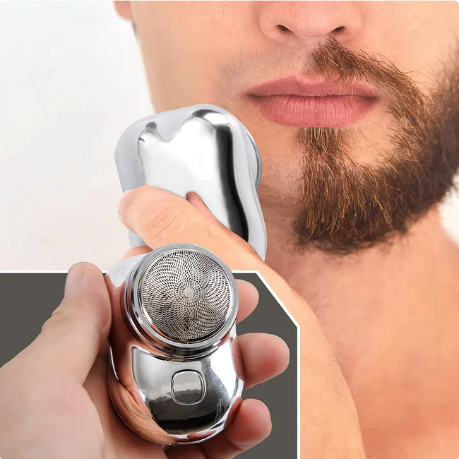 Shaving Compact Razor The Ultimate Pocket-Sized Shaver: Mini-Shave Portable Electric Razor ...